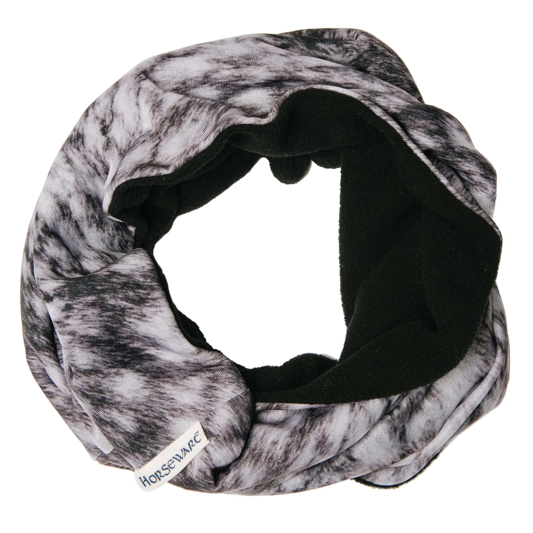 Horseware Ireland Dapple Gray Reversible Neck Warmer - Healthber