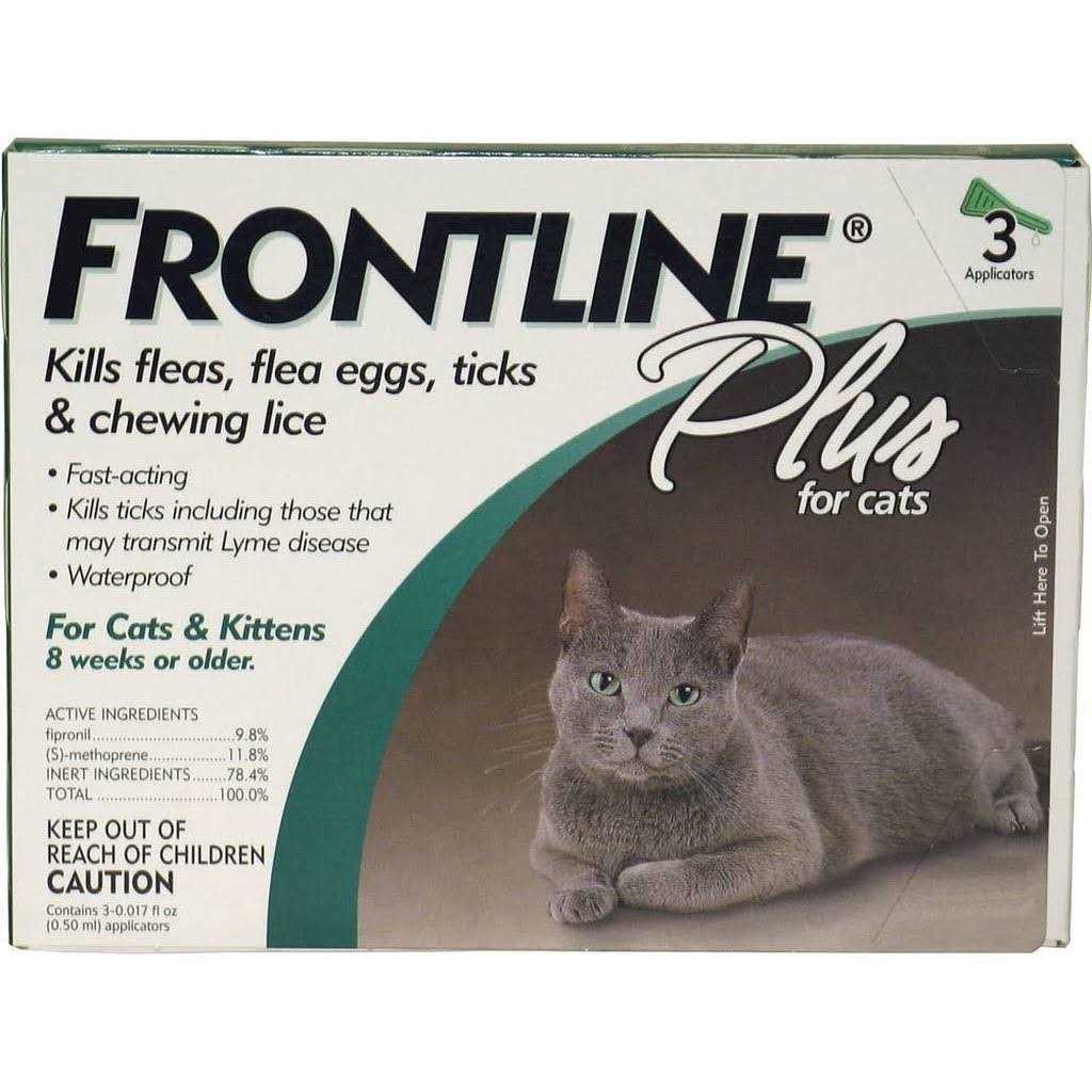 Frontline Plus Flea & Tick for Cats - Healthber