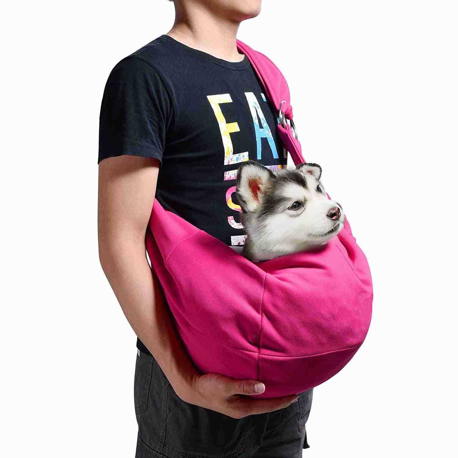 TOMKAS Dog Sling Carrier for Small Dogs Puppy Carrier for Small Dogs - Healthber