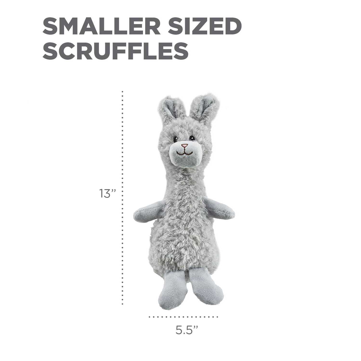 Charming Pet Scruffles Bunny Dog Toy - Healthber