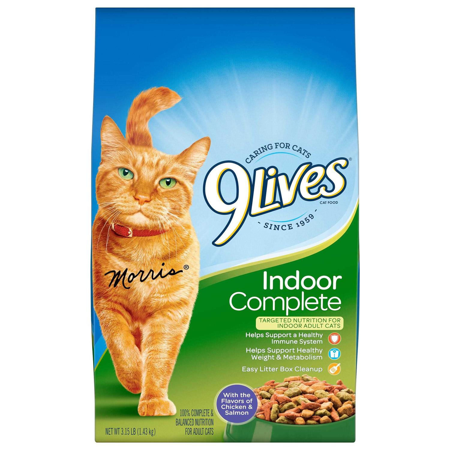 9Lives Cat Food Indoor Complete - Healthber