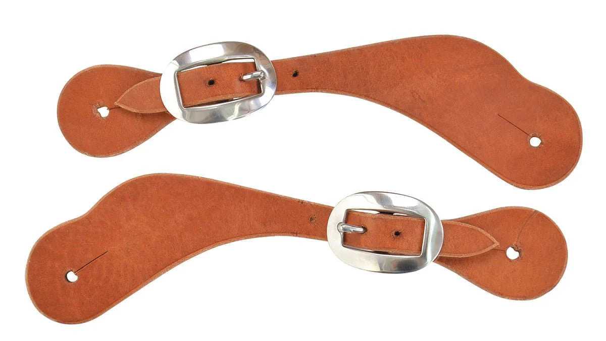 Reinsman Hermann Oak Men's Spur Straps - Healthber