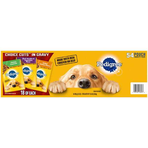 Pedigree Choice Cuts in Gravy Wet Dog Food Variety Pack - Healthber