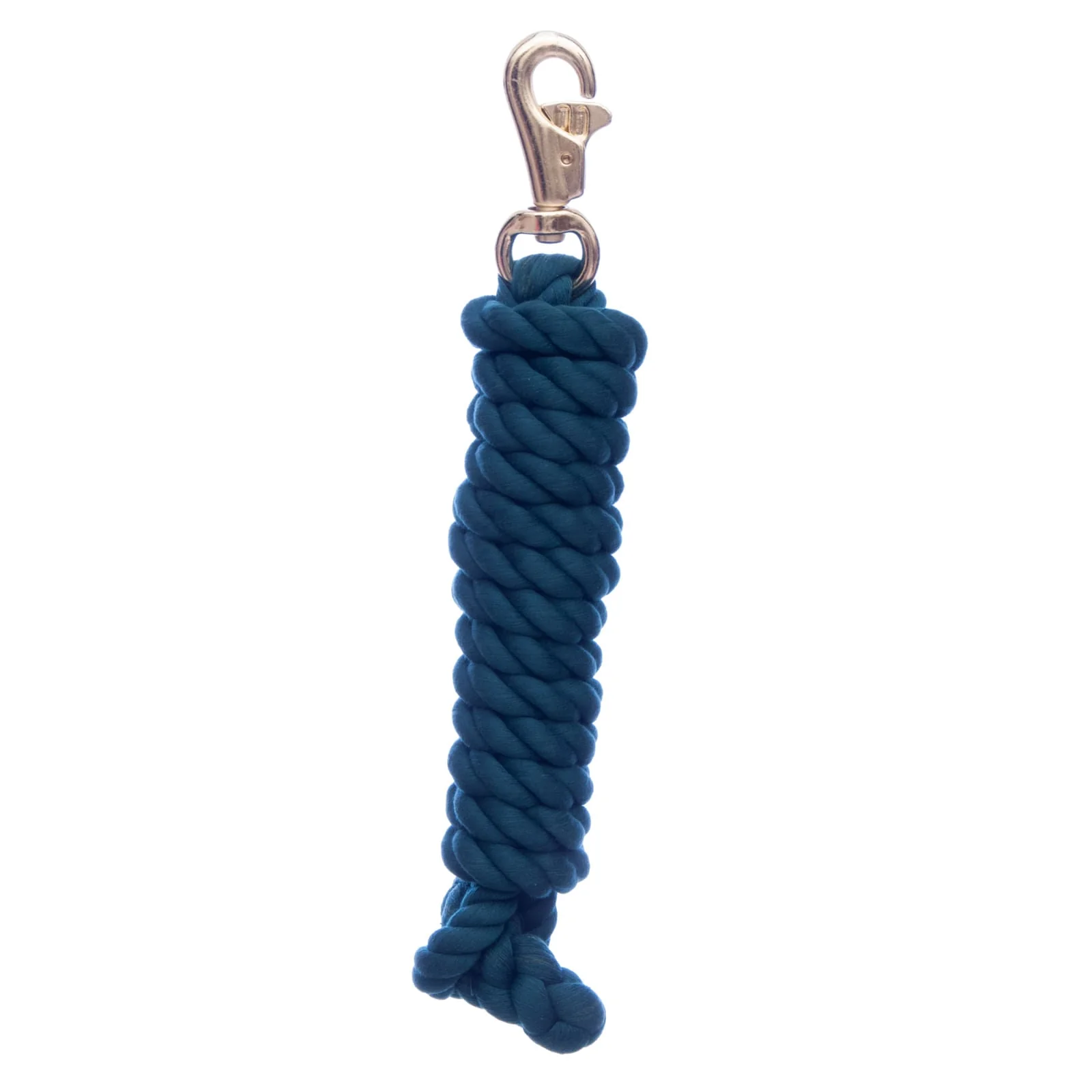 Tough1 Braided Cotton Horse Lead Rope w/ Trigger Bull Snap, 8.5' - Healthber