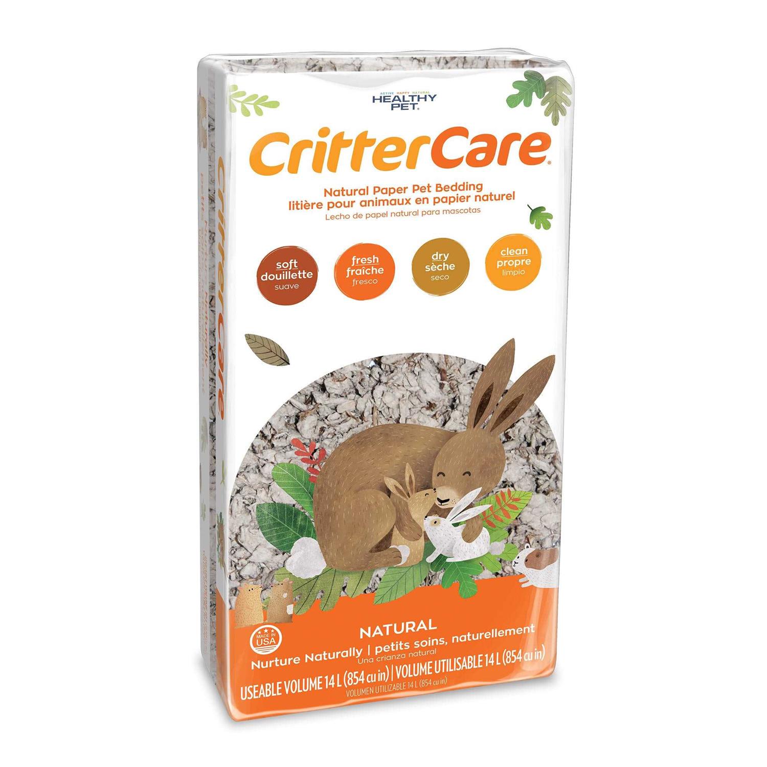 Healthy Pet CritterCare Natural Paper Bedding - Healthber