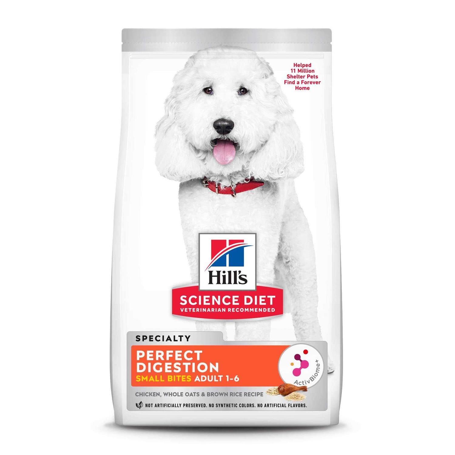 Hill’s Science Diet Adult Perfect Digestion Small Bites Chicken Dry Dog Food - Healthber