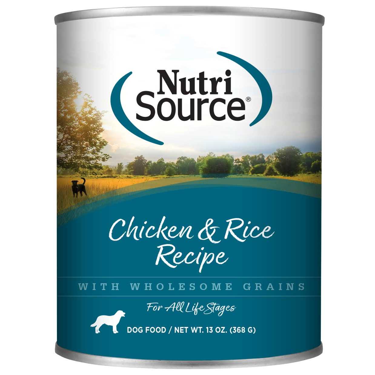 NutriSource Adult Chicken & Rice Canned Dog Food - Healthber