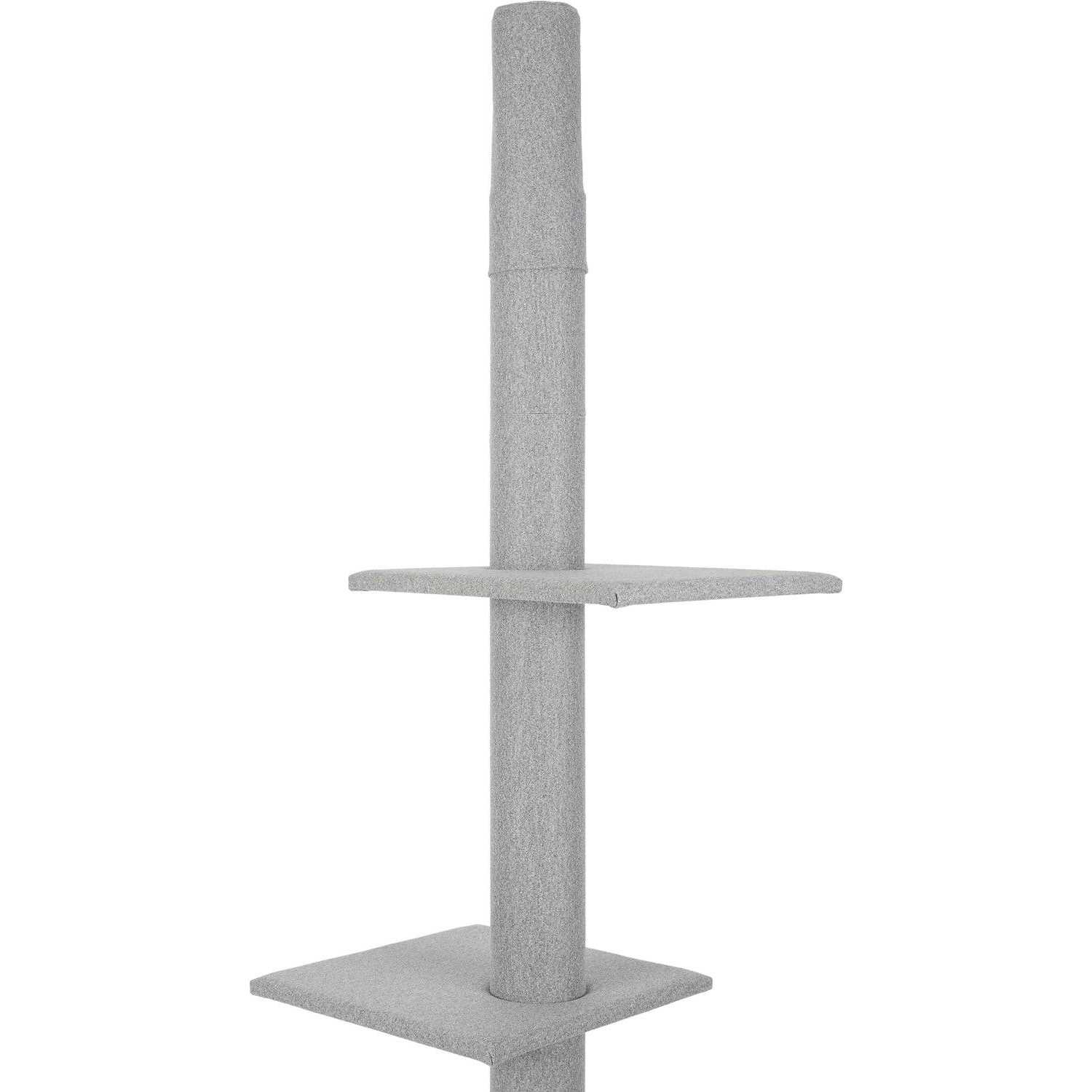 Frisco 88 to 106-in 3 Level Floor to Ceiling Heavy Duty Cat Tower - Healthber