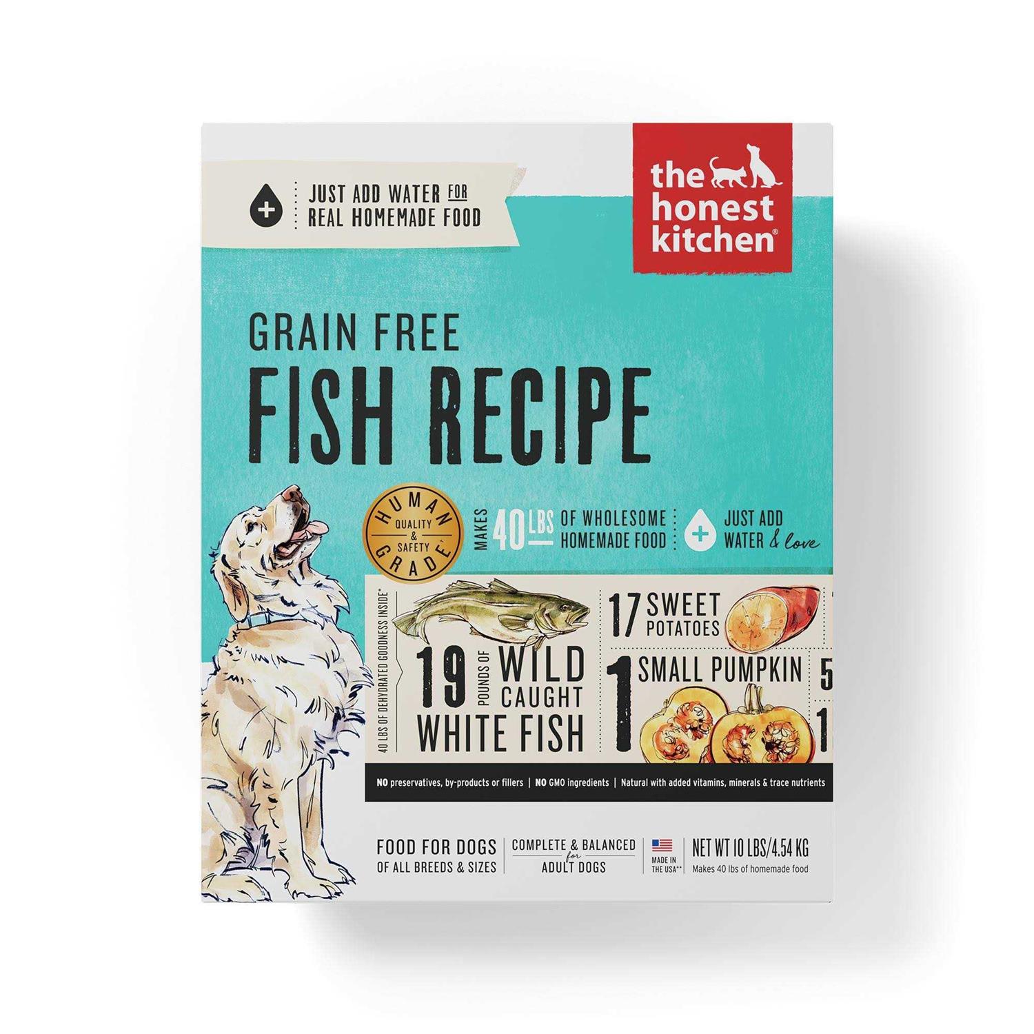 The Honest Kitchen Dehydrated Grain Free Fish Dog Food - Healthber