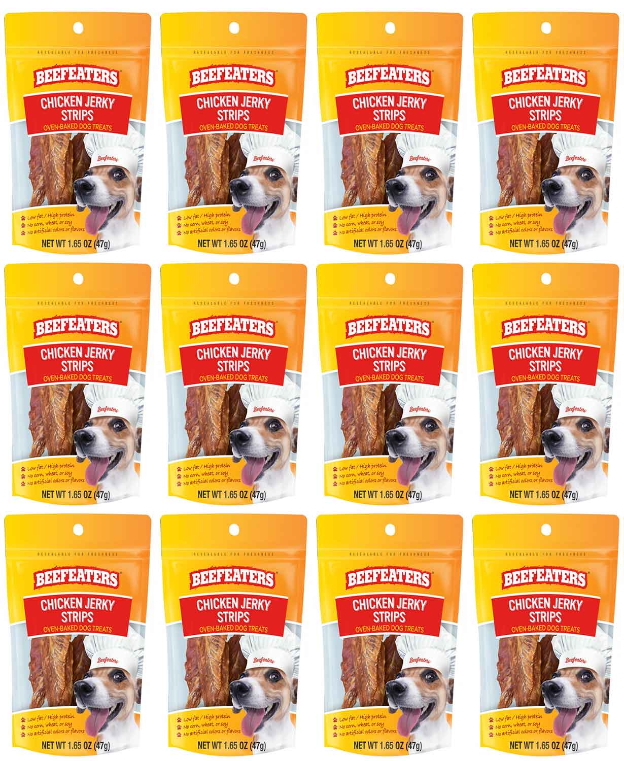 Beefeaters Chicken Jerky Strips - Healthber