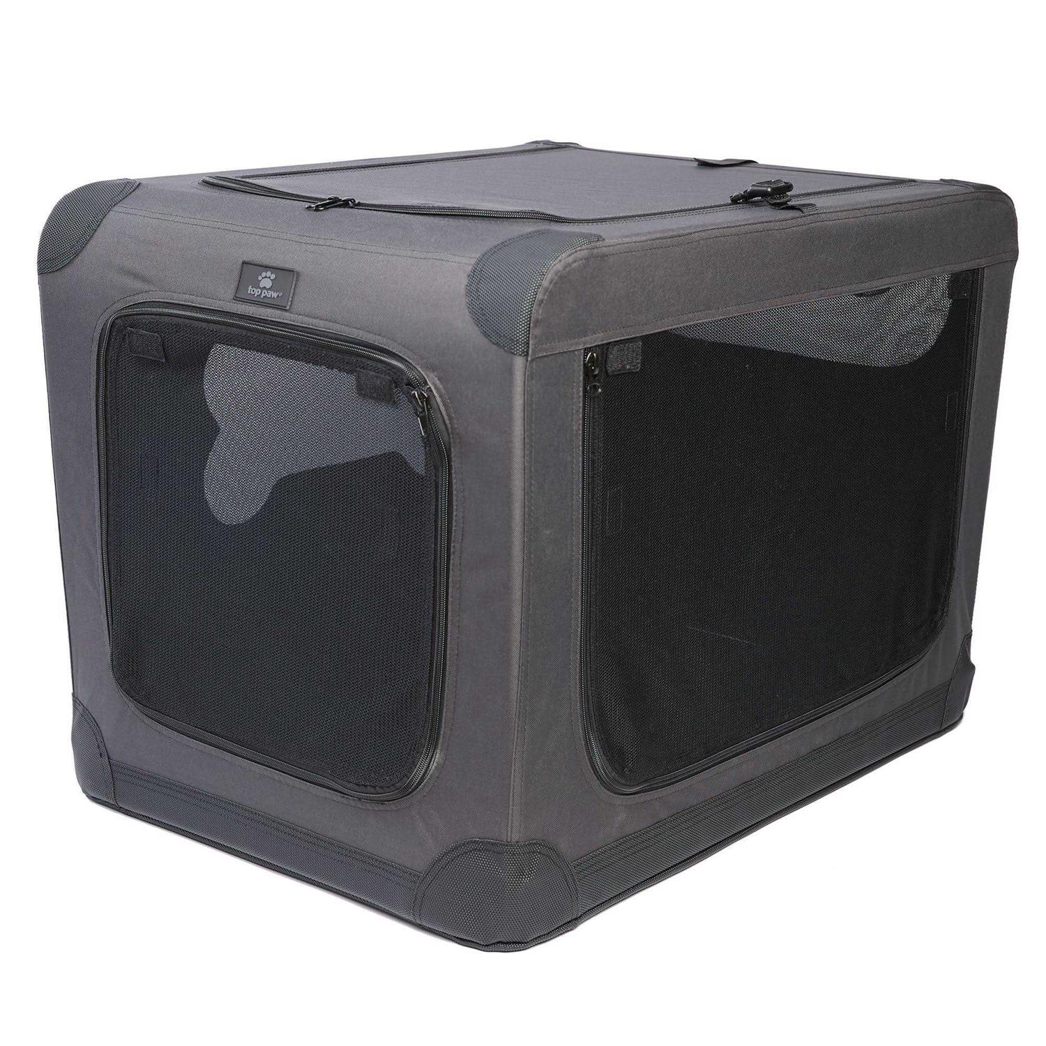 Top Paw Indoor and Outdoor Portable Dog Crate - Healthber