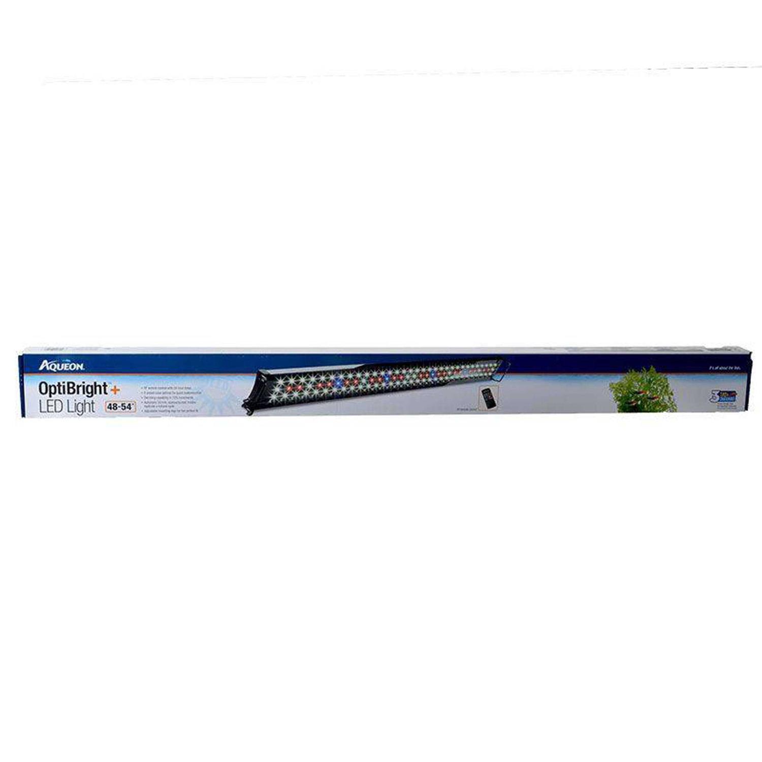 Aqueon OptiBright Plus LED Aquarium Light Fixture - Healthber