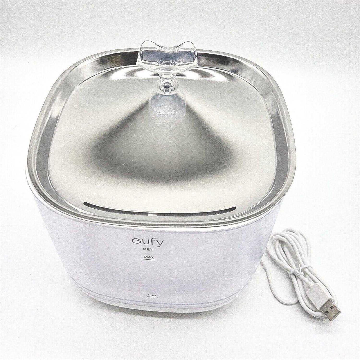 eufy Security eufy Pet Water Fountain, SafeSip Pump cat Water Fountain for Small Dogs and Cats - Healthber