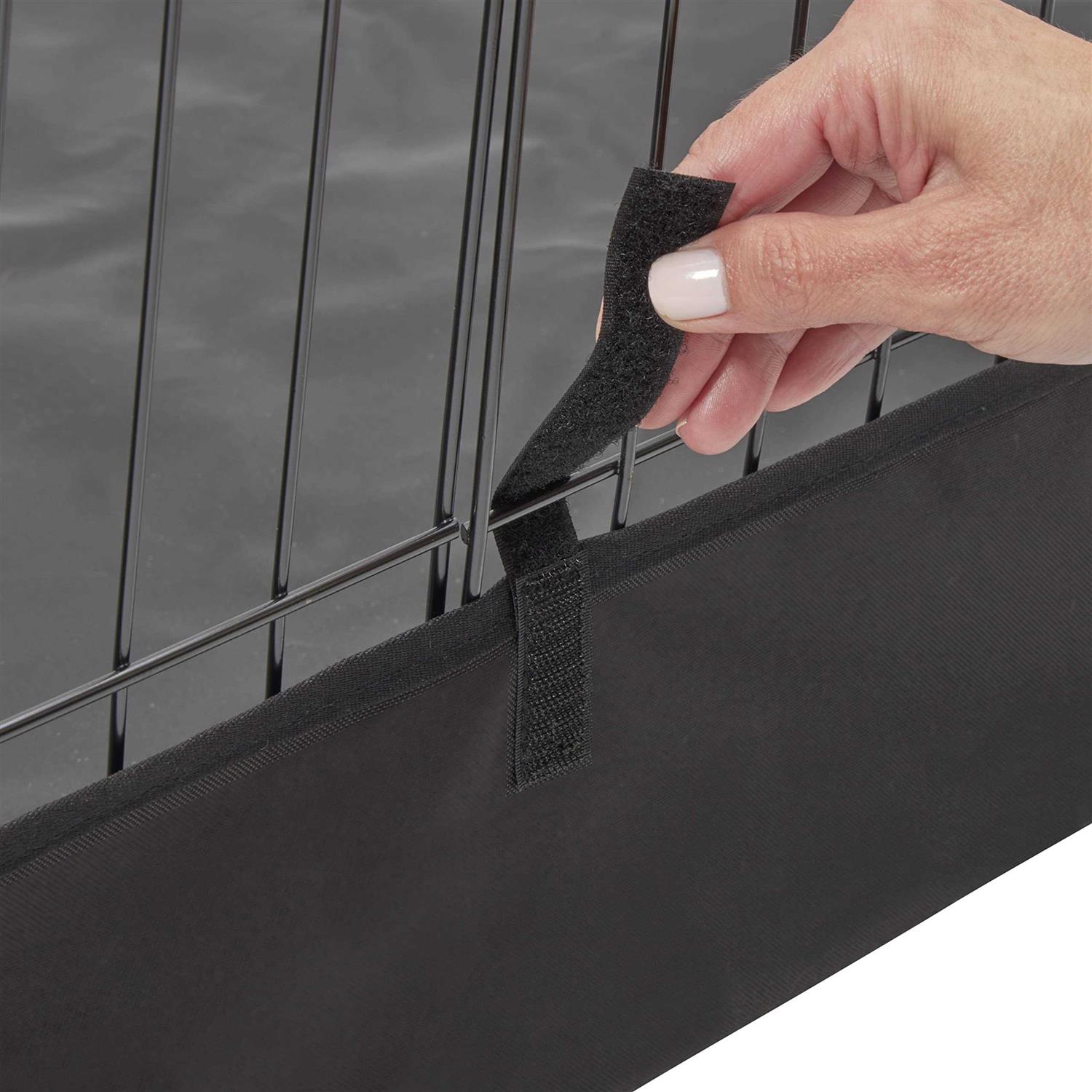 MidWest Homes for Pets Octagon Exercise Pen Fabric Mesh Bottom - Healthber