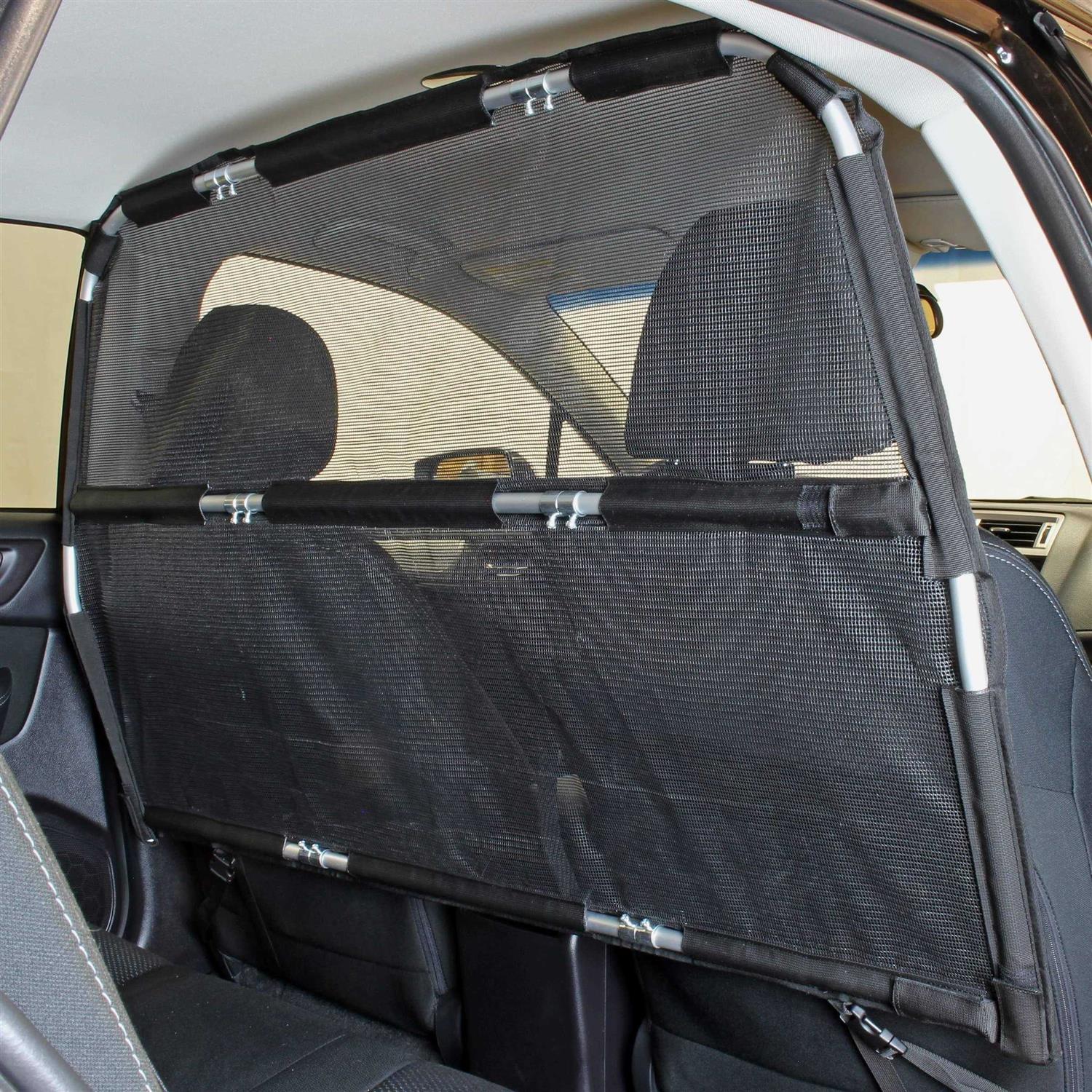 Bushwhacker Deluxe Dog Barrier 56 Wide Ideal for Trucks Large SUVs - Healthber