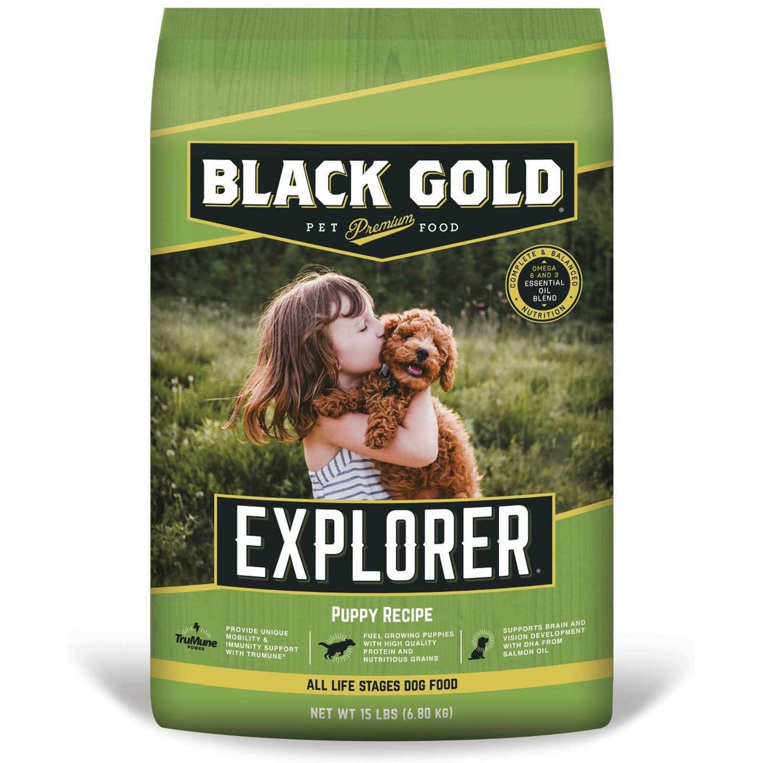 Black Gold Explorer Puppy Recipe Dry Dog Food - Healthber