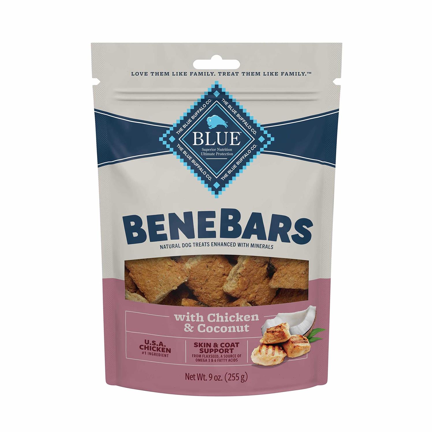 Blue Buffalo Benebars Chicken Support Dog Treats - Healthber