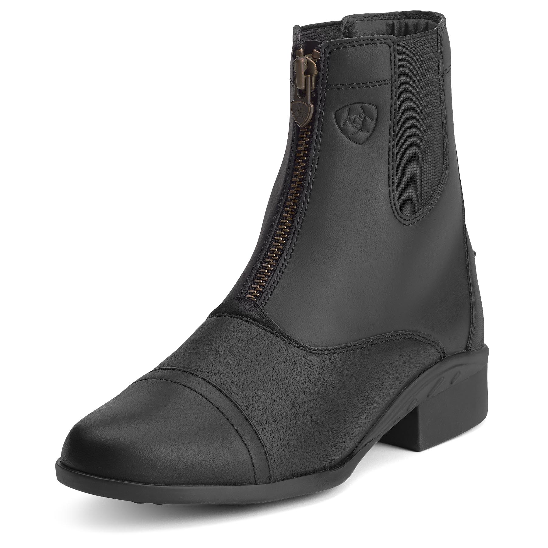 Ariat Scout Zip Paddock Boot, Adult, Black - Healthber
