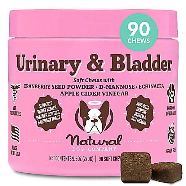 Natural Dog Company Urinary & Bladder Supplement for Dogs - Healthber