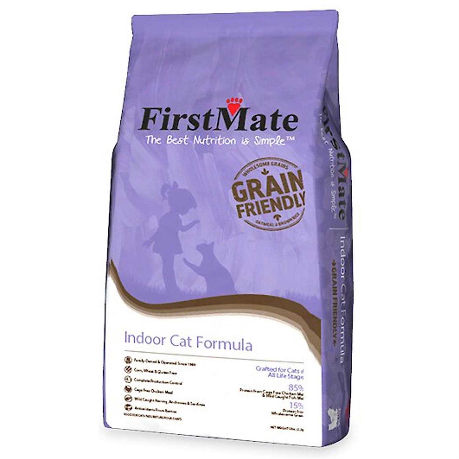 FirstMate Grain Friendly Indoor Cat Food - Healthber
