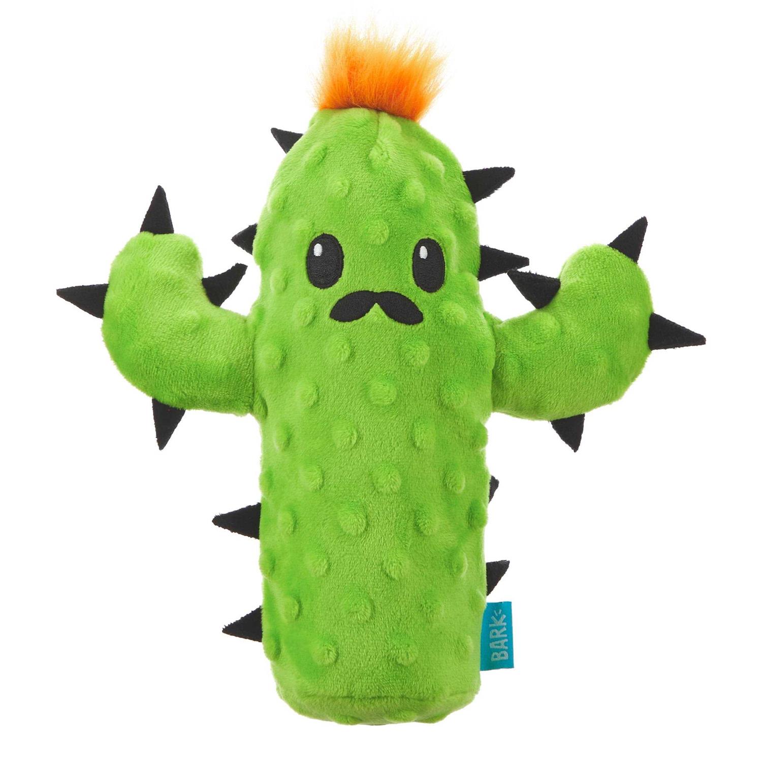 BARK Prickly Pete Dog Toy Features Surprise Squeaker Toy - Healthber