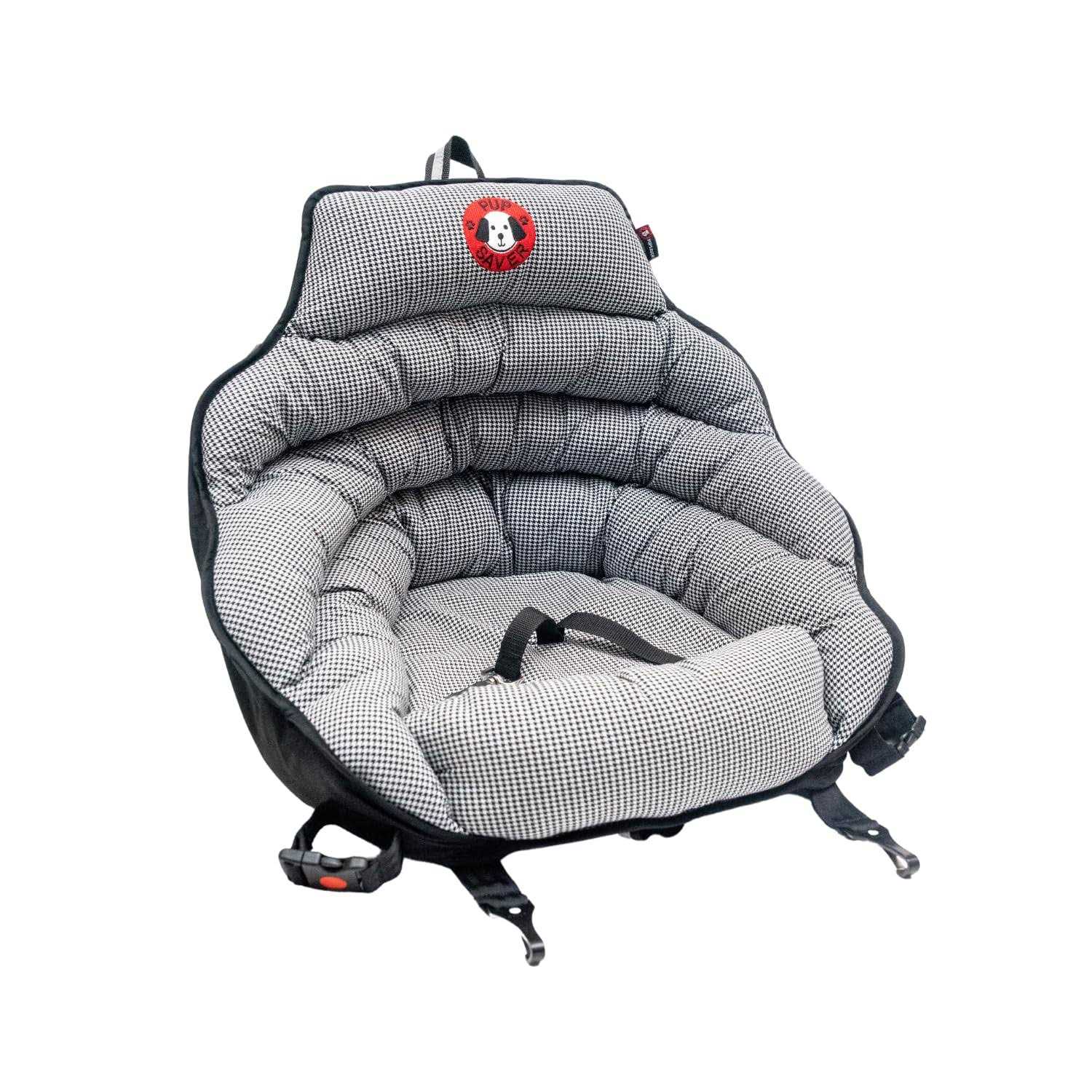 PupSaver Dog Car Seats for Small and Medium Dogs Travel Booster Pet Seat |Crash-Tested Dog Bed for Cars - Healthber