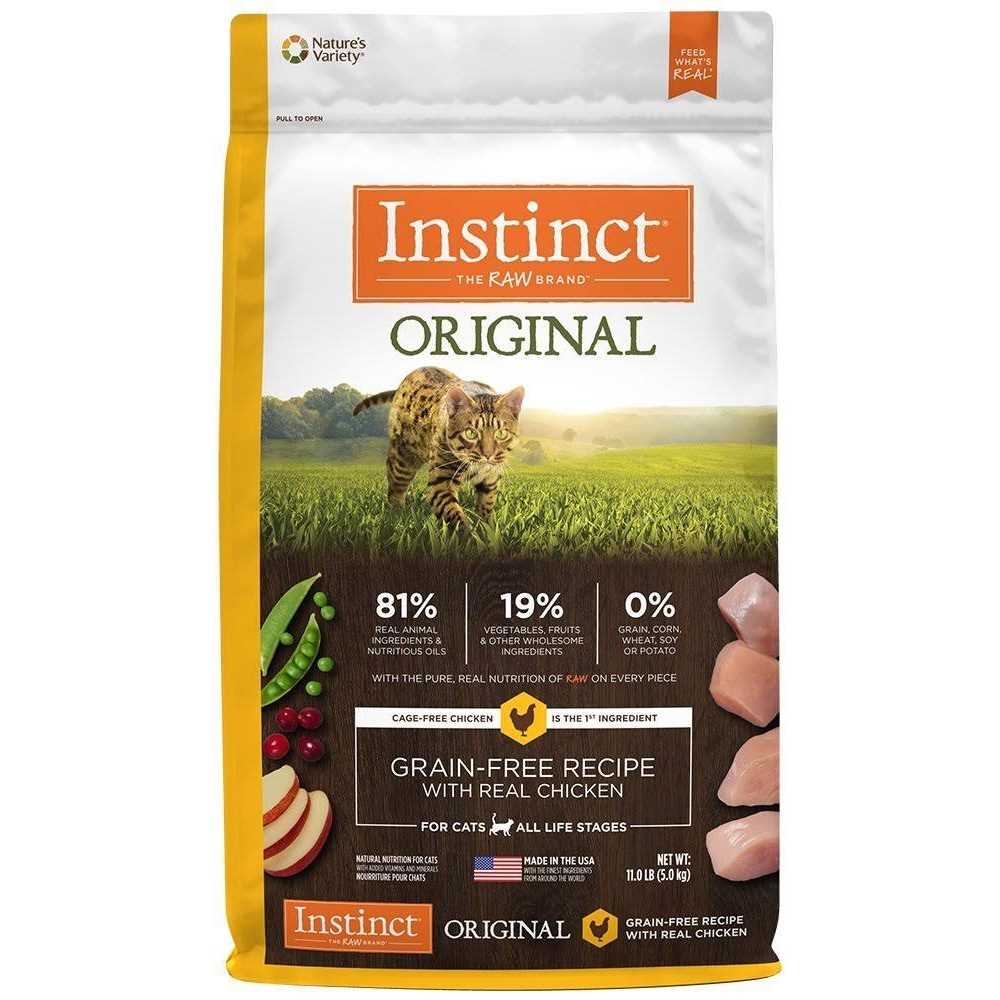 Instinct Original Grain Free Recipe with Real Dry Cat Food - Healthber