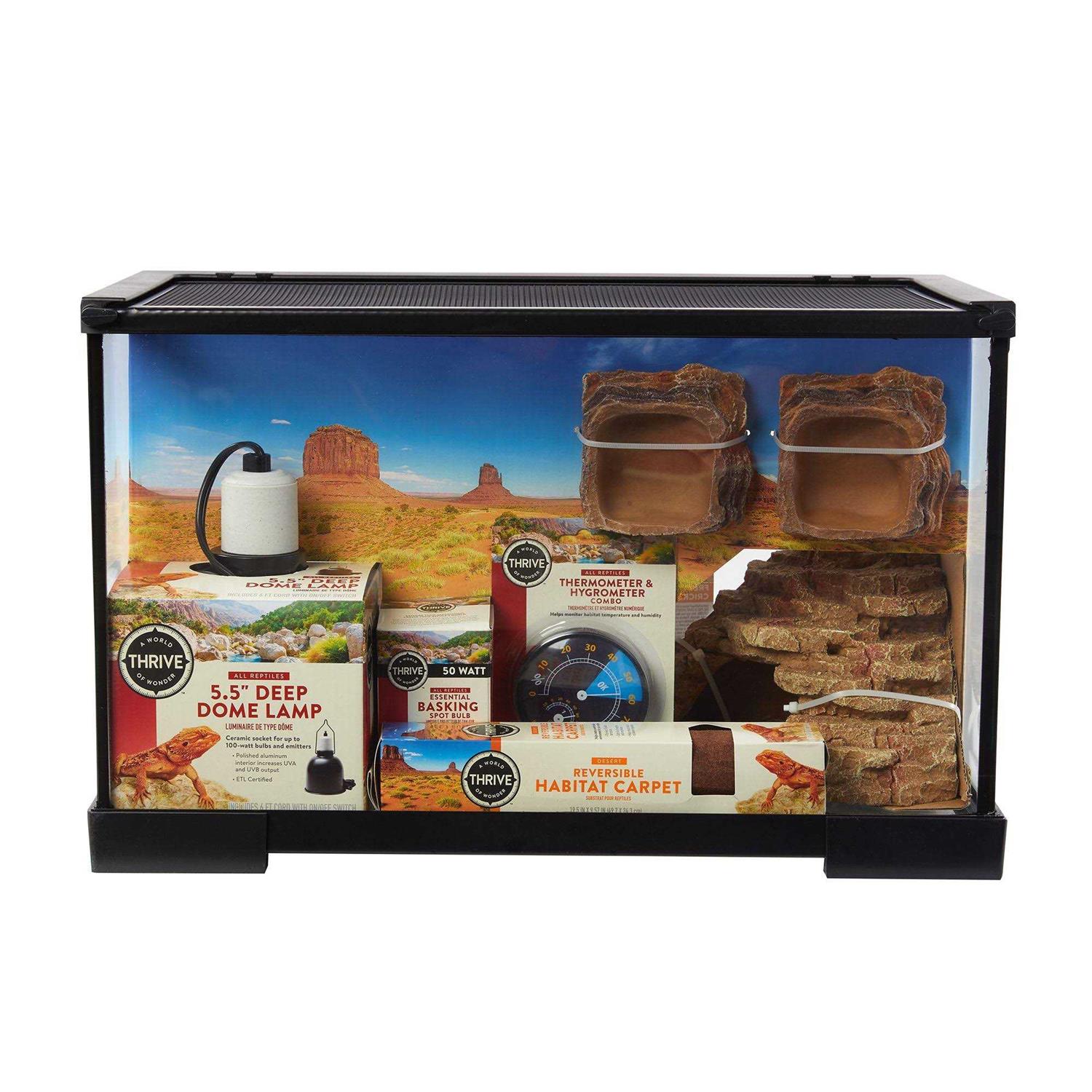 Thriveal Desert Reptile Starter Kit - Healthber