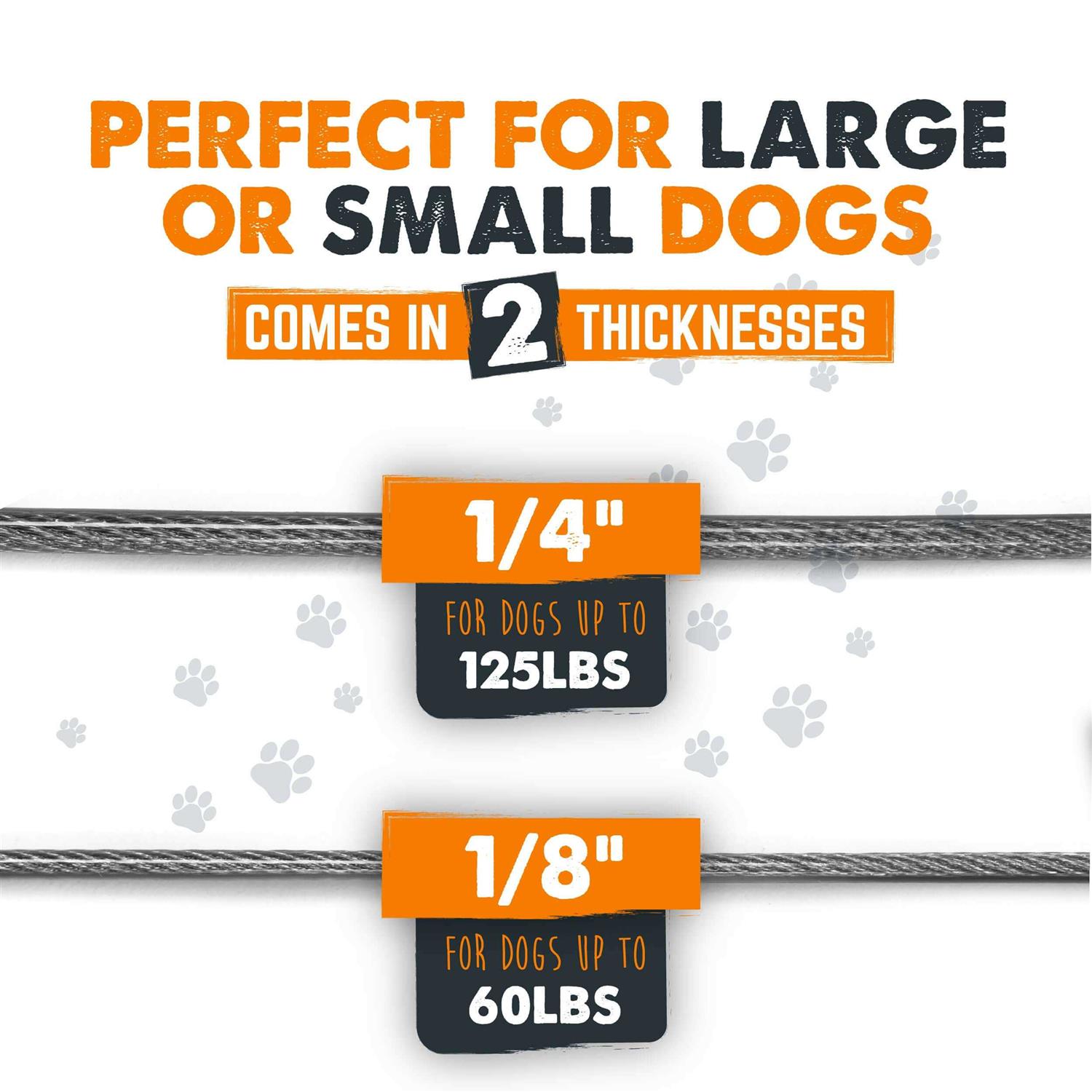 Mighty Paw Dog Tie Out Cable - Healthber