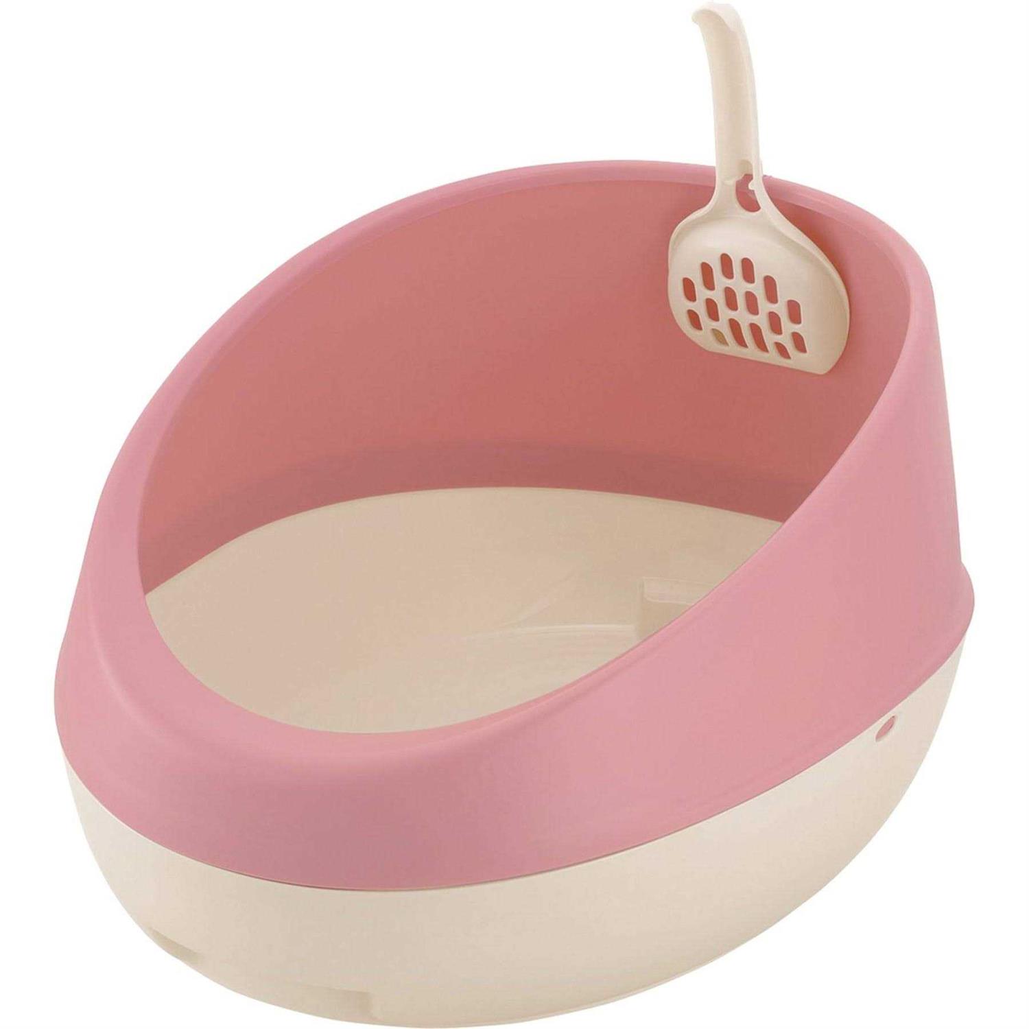 Richell PAW Trax Rimmed Cat Litter Pan - Healthber