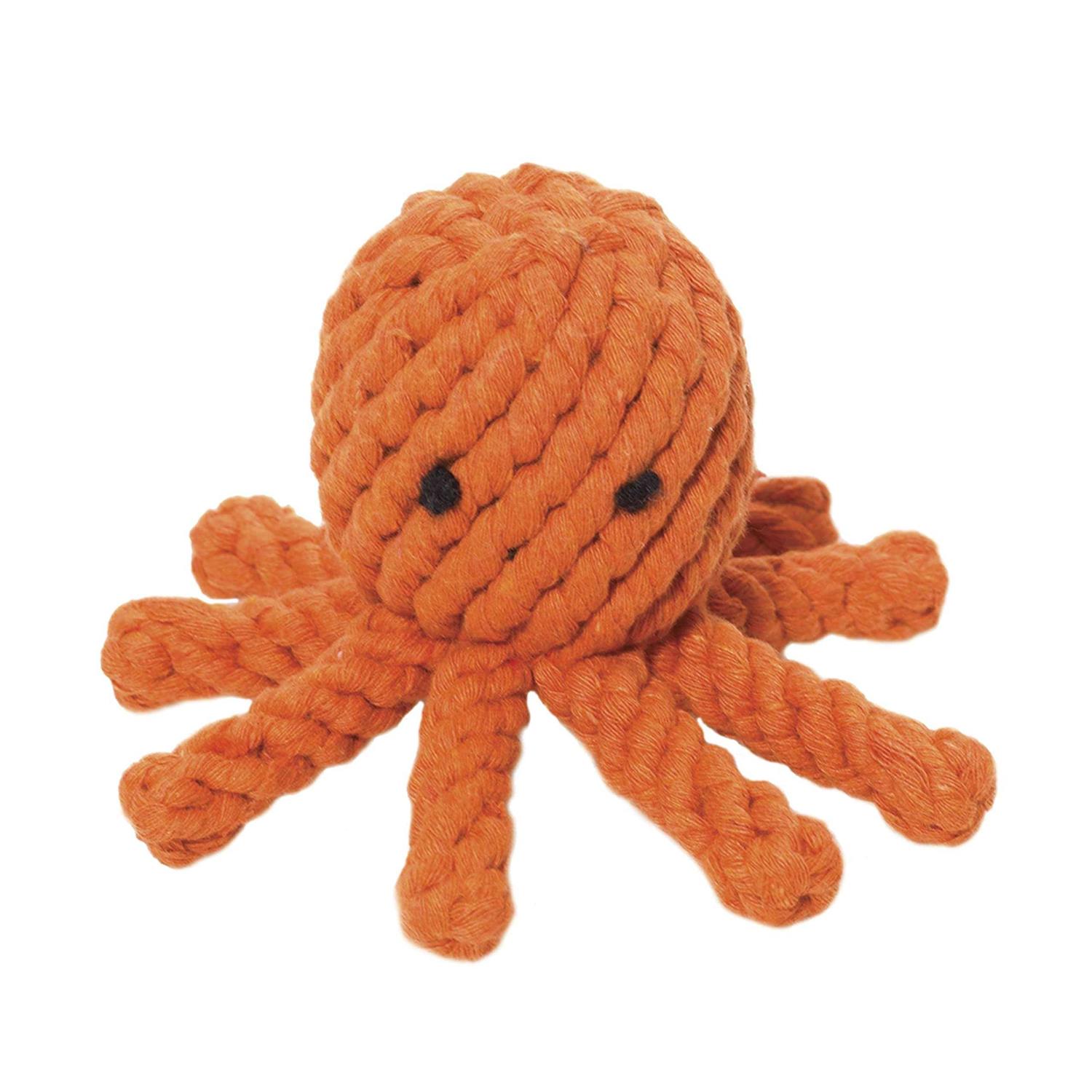 Jax Bones Elton The Octopus Rope Dog Toy - Healthber