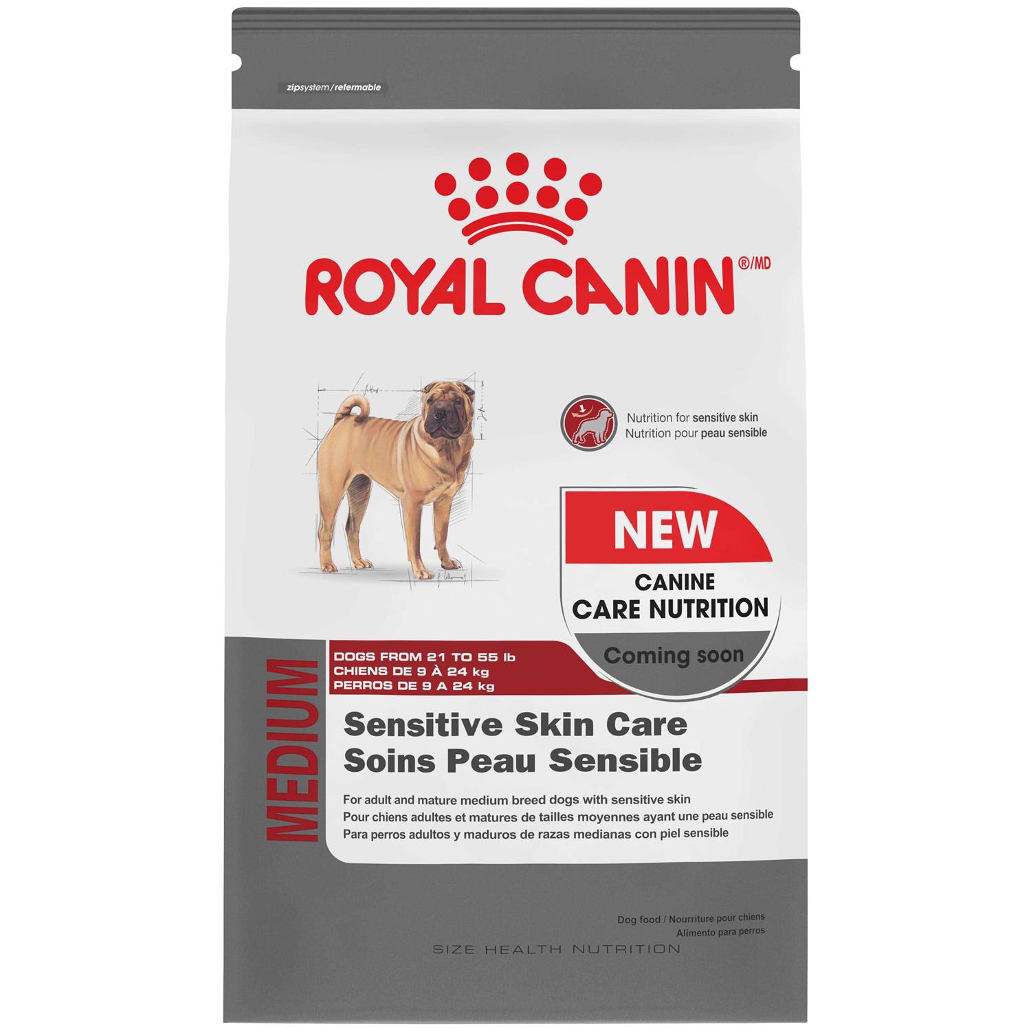 Royal Canin adult Medium Sensitive Skin Care Dry Dog Food - Healthber