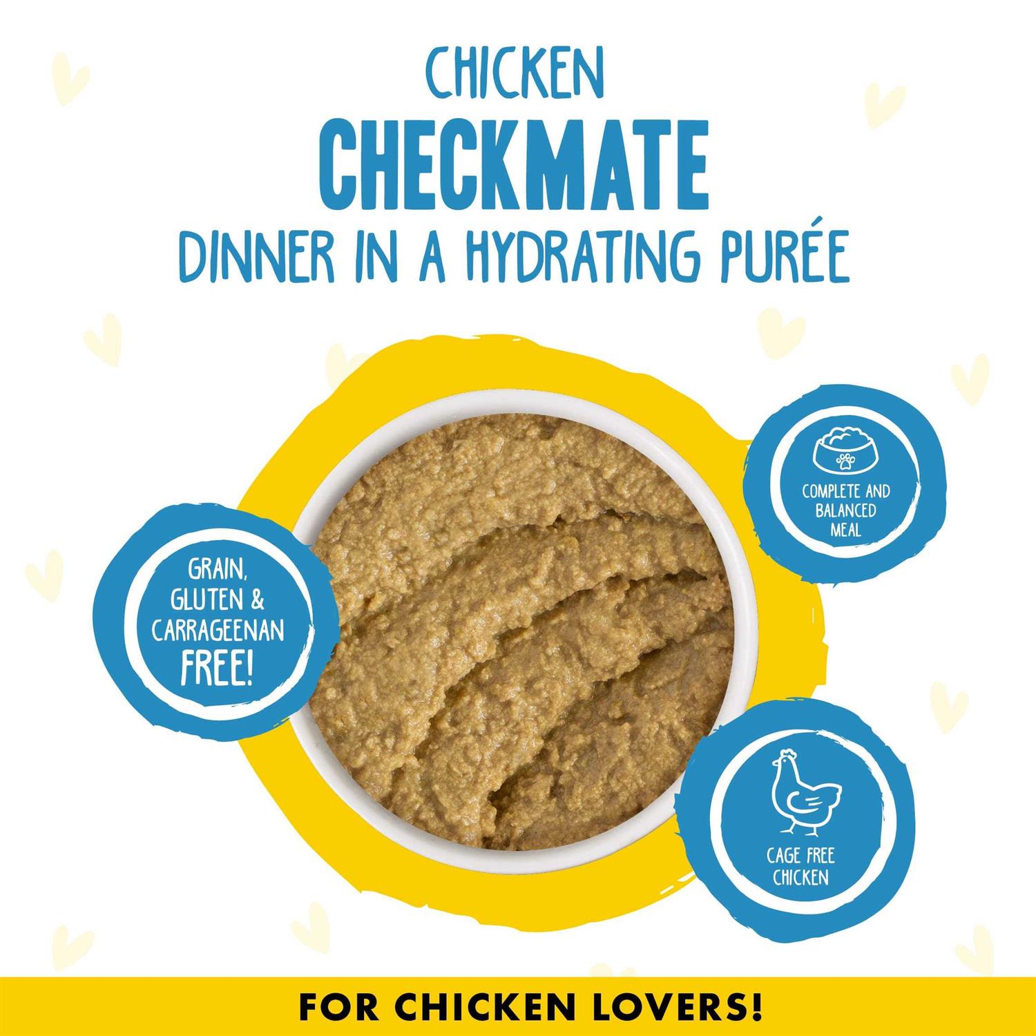 BFF Play Pate Lovers Chicken Checkmate Wet Cat Food - Healthber