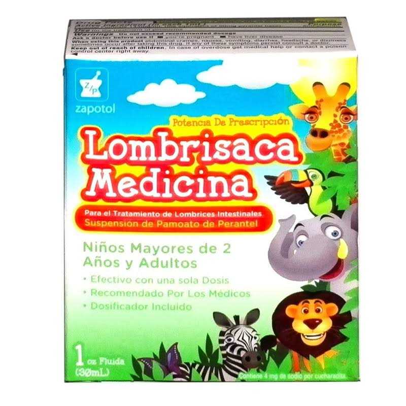 Lombrisaca Medicina Worms Treatment 1 oz - Healthber
