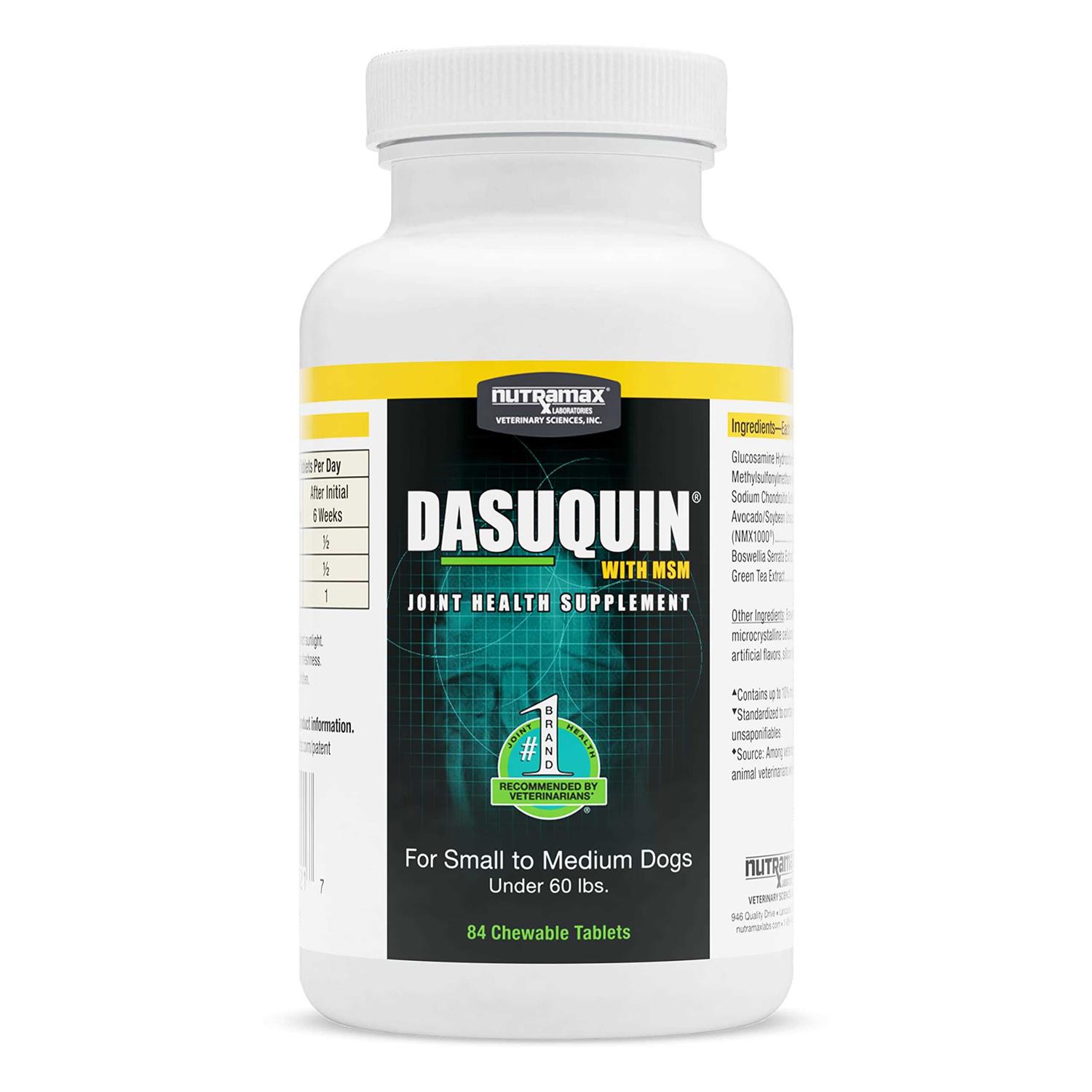 Nutramax Dasuquin Joint Health Supplement with MSM for Small to Medium Dogs - Healthber