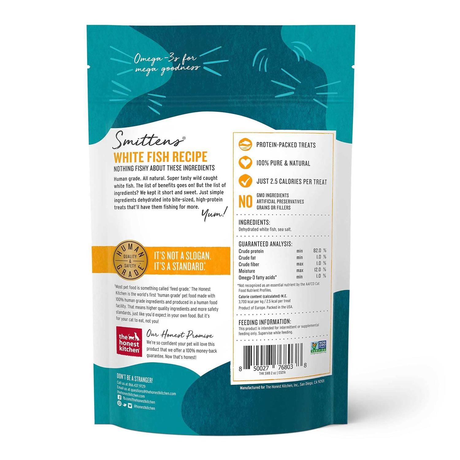 The Honest Kitchen Smittens Bites Cat Treats - Healthber