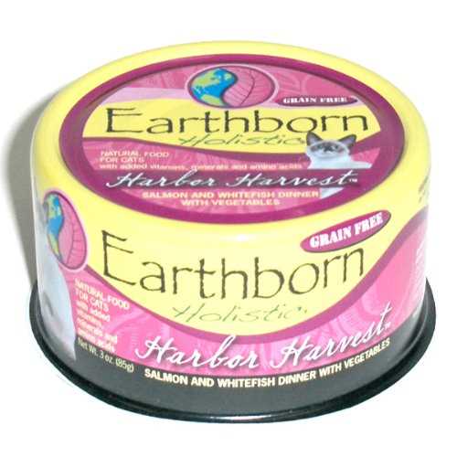 Earthborn Holistic Harbor Harvest Natural Canned Cat Food, 3-oz, 24 ct - Healthber