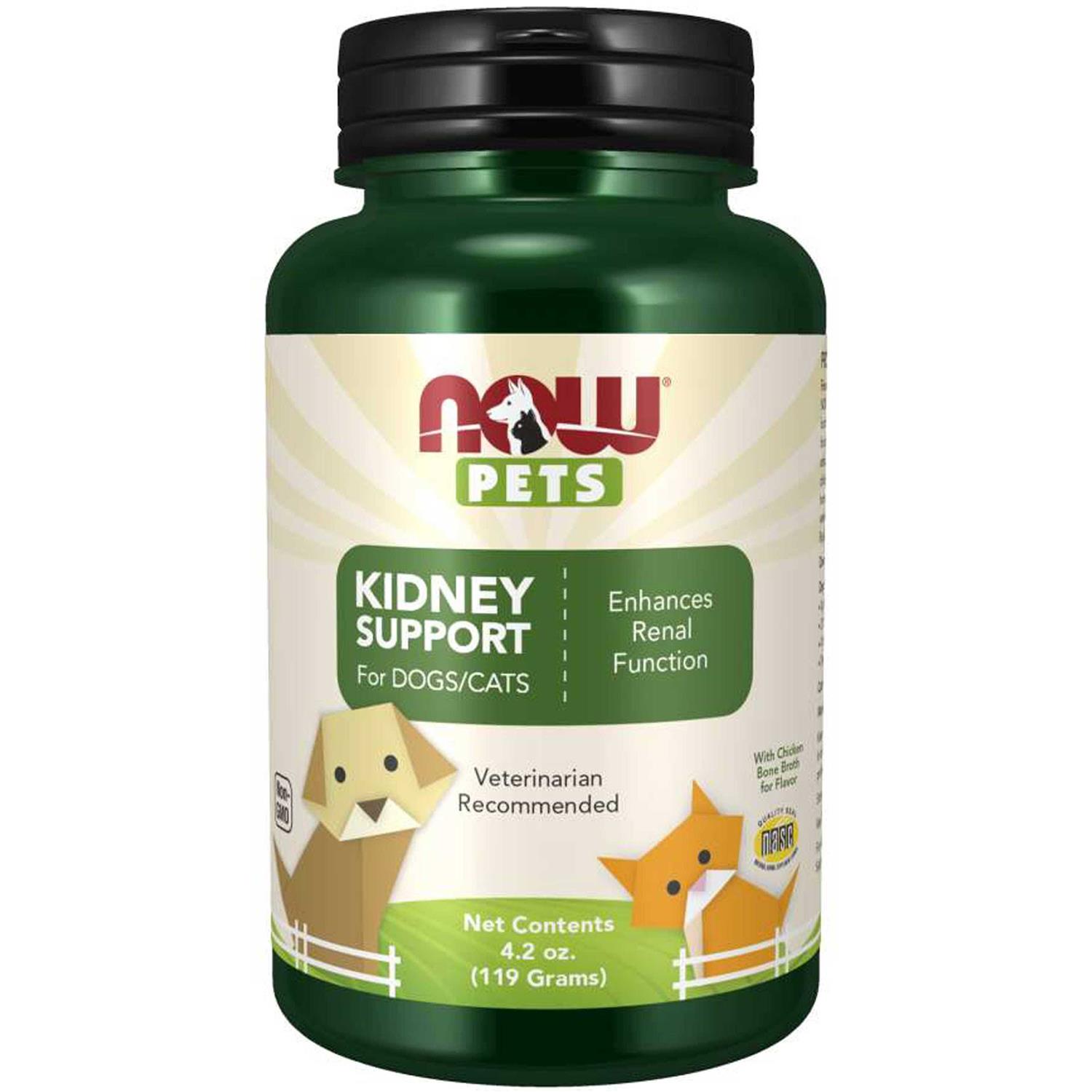 NOW Pets Kidney Support for Dogs/Cats - Healthber