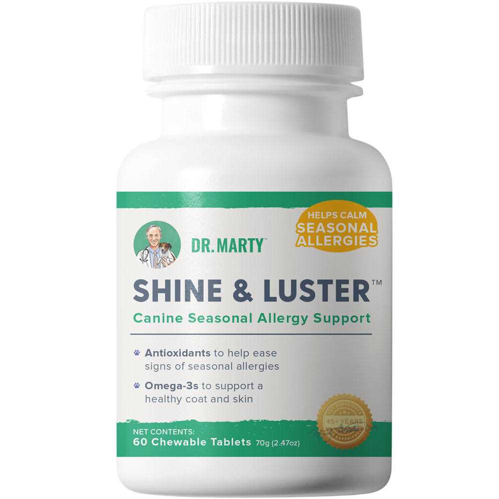 Dr. Marty Shine & Luster Dog Supplements - Healthber