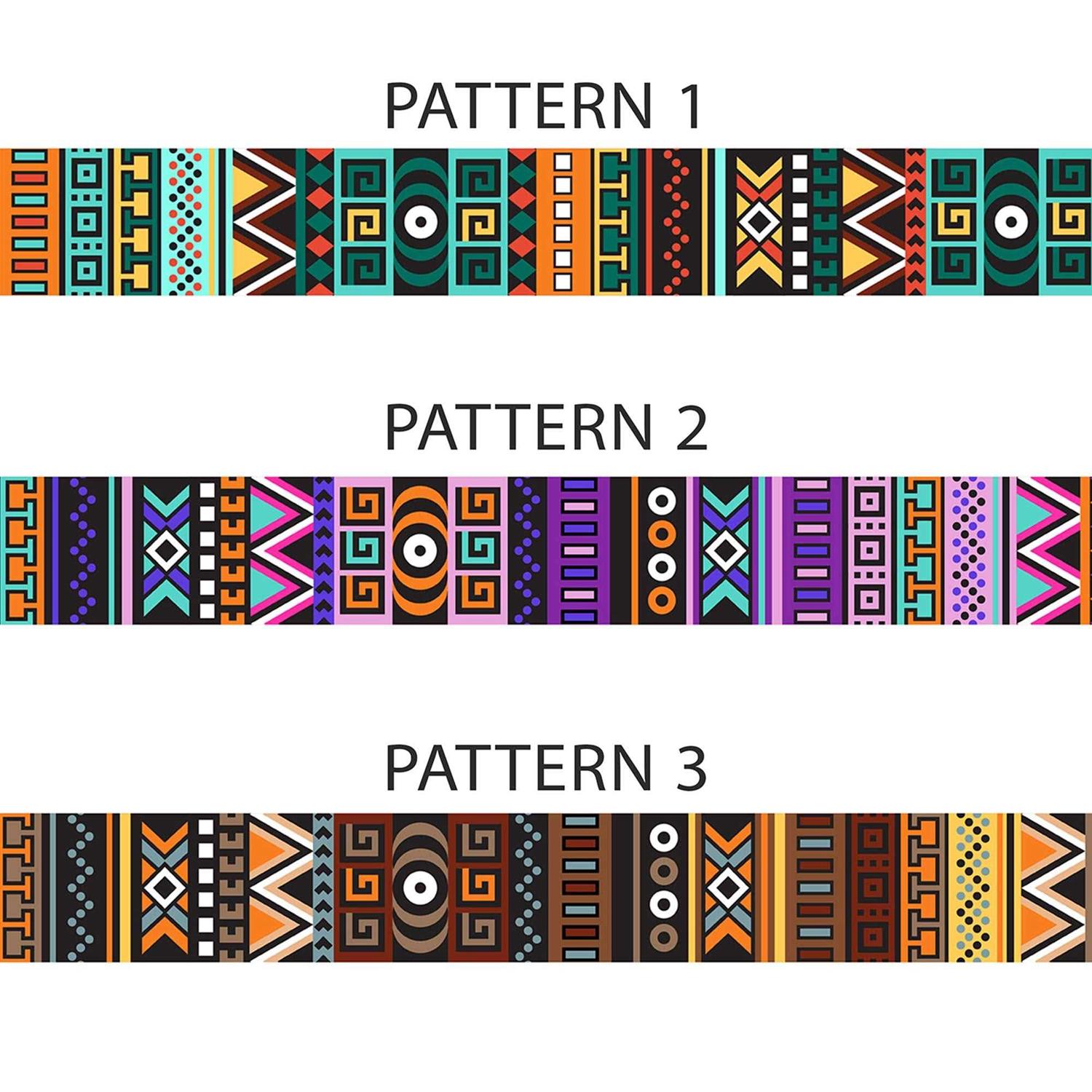 Collardirect Martingale Dog Collar Nylon Safety Training Tribal Pattern Adjustable Heavy Duty Collars for Dogs Medium Large - Healthber