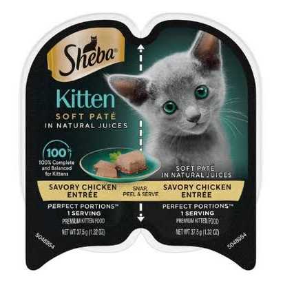 Sheba Perfect Portions Wet Kitten Food Pate - Healthber