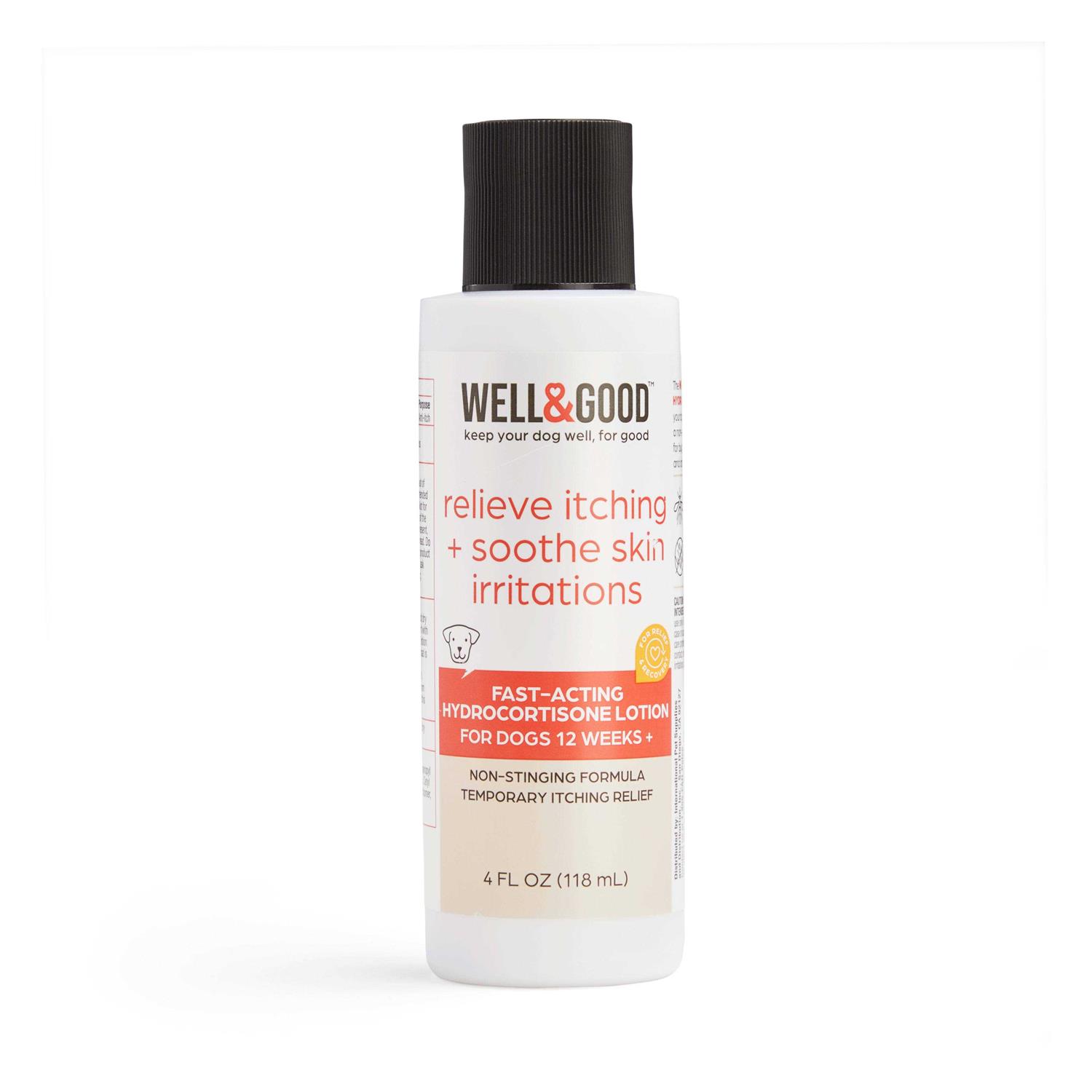 Well & Good Hydrocortisone Dog Lotion - Healthber