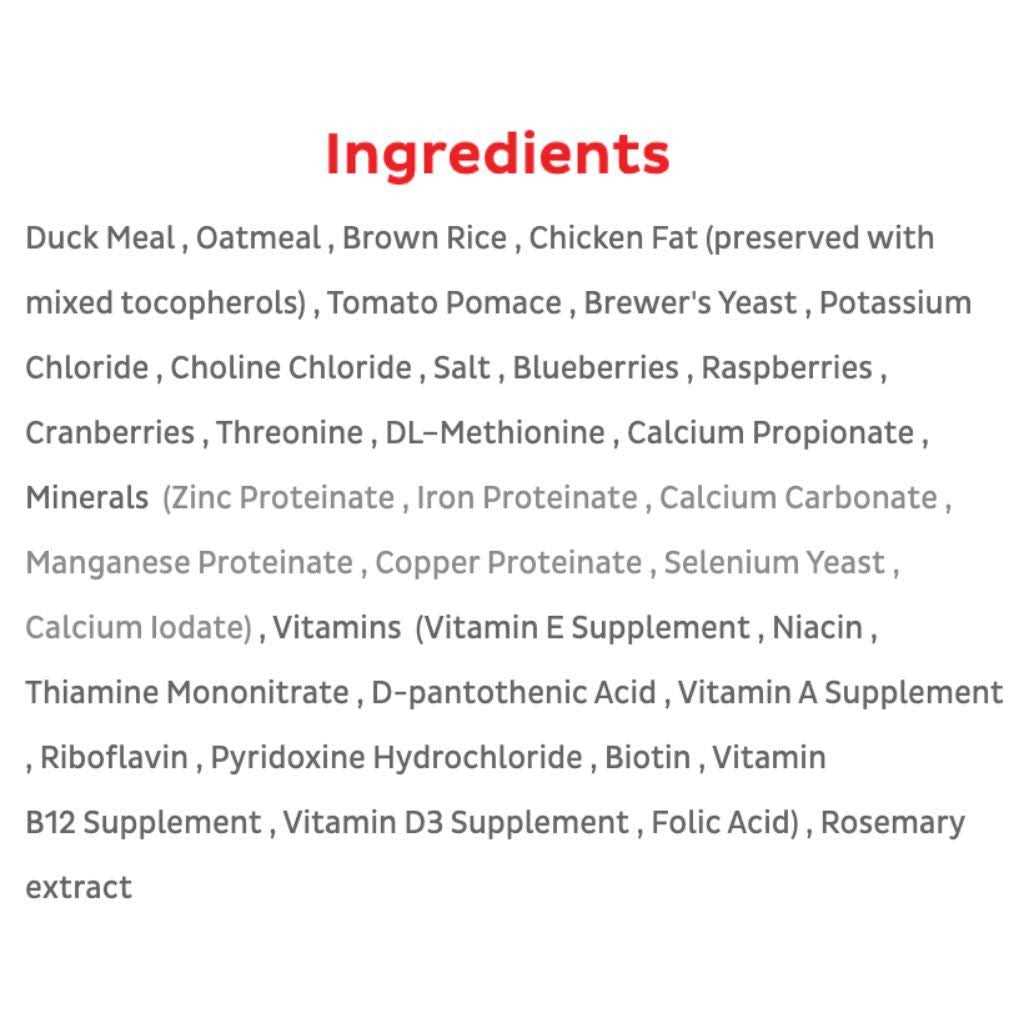FirstMate Grain Friendly Cage Free Duck & Oats Dry Dog Food - Healthber