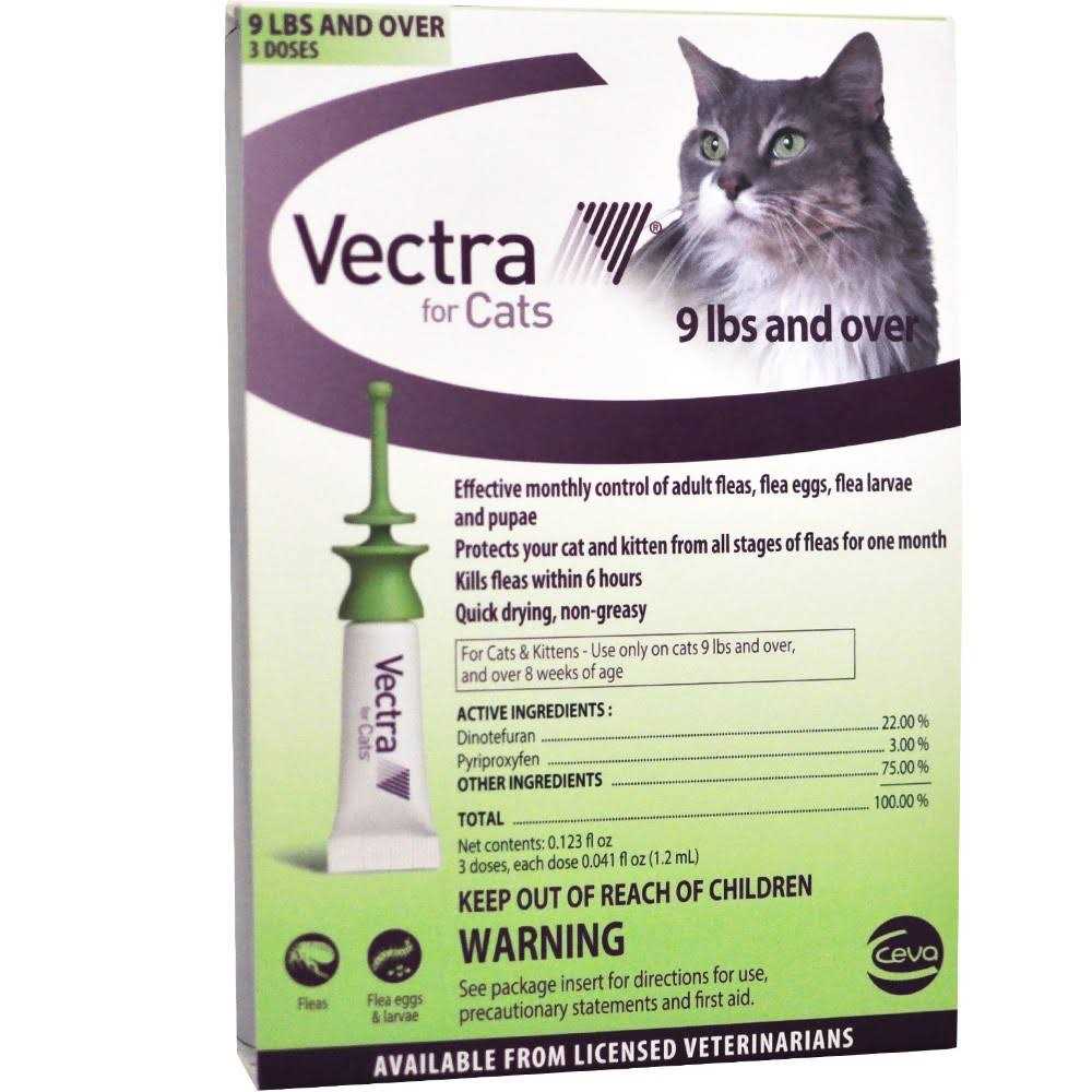 Vectra for Cats over 9 lbs 3 Pk - Healthber