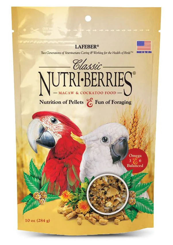 Lafeber Classic Macaw Nutri-Berries, 10 oz - Healthber