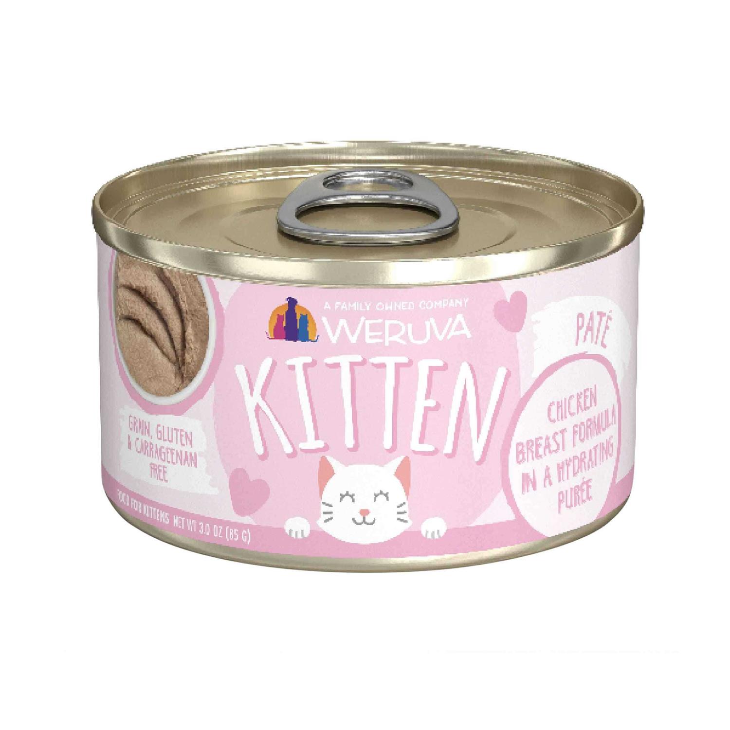 Weruva Kitten Chicken Breast in Puree Wet Cat Food - Healthber
