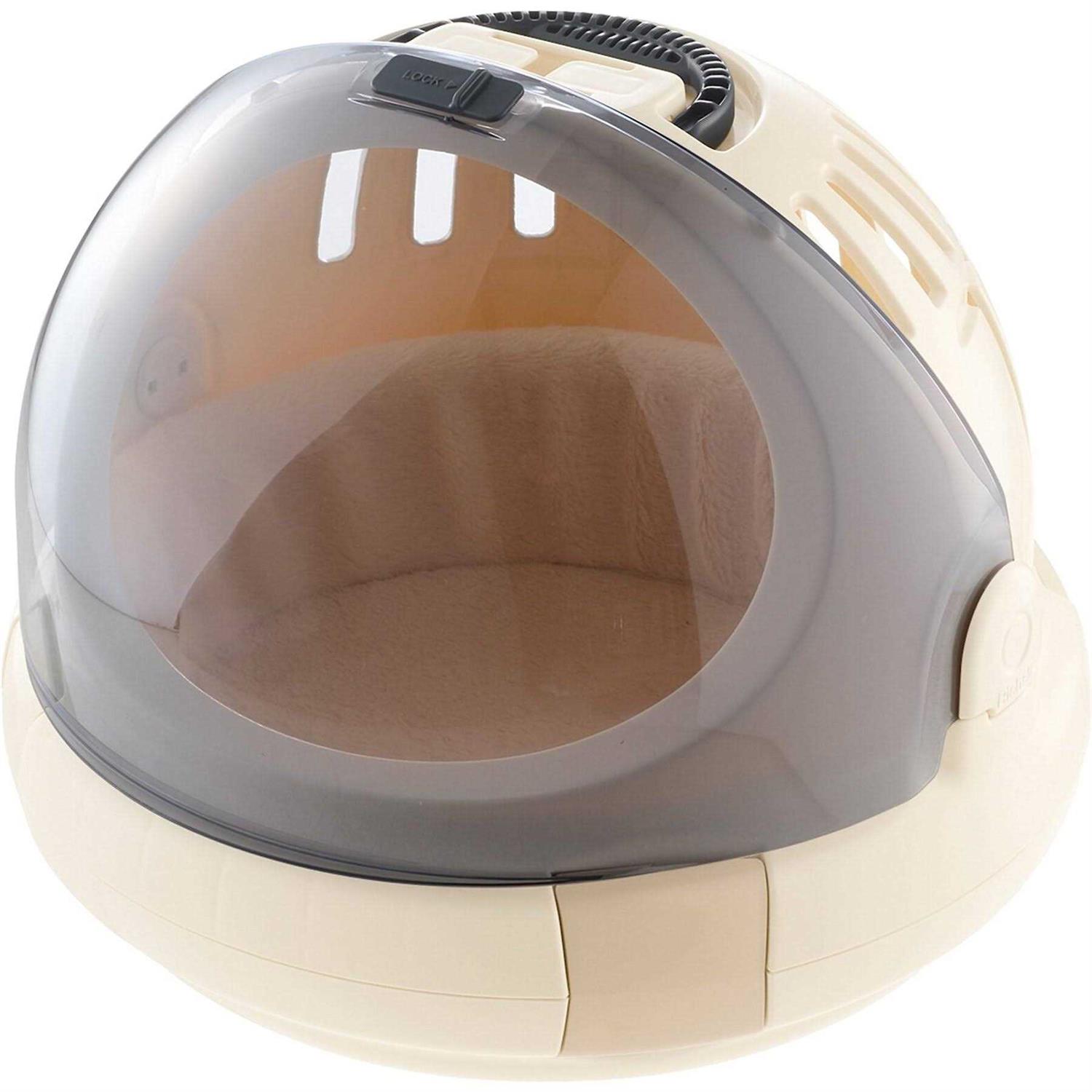 Richell Space Capsule Pet Carrier & Bed - Healthber
