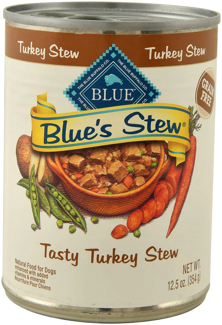 Blue Buffalo Blue's Stew Canned Dog Food, 12.5 oz - Healthber