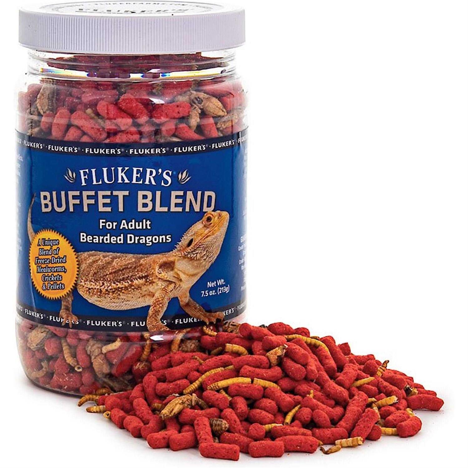 Fluker’s Fluker Buffet Blend Bearded - Healthber