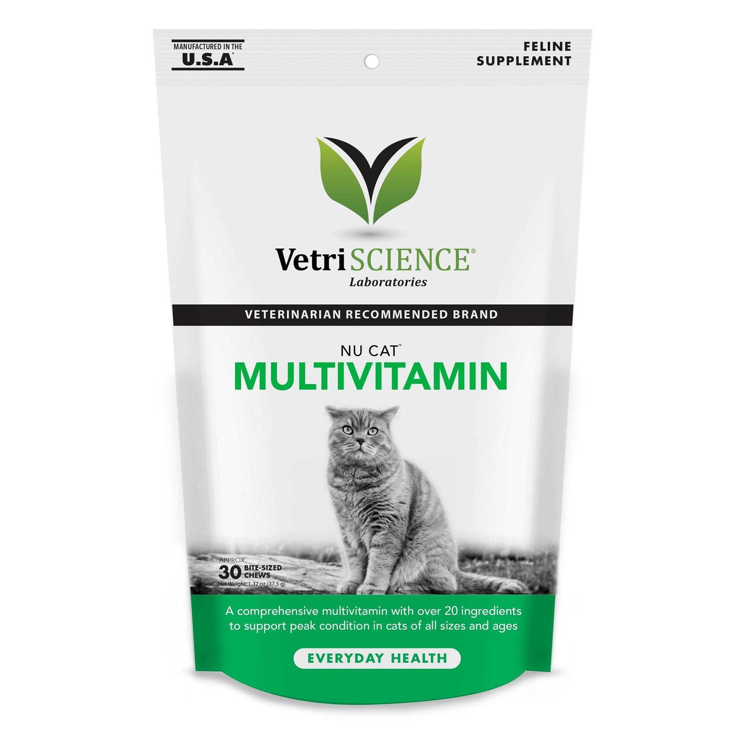 VetriScience Nu Cat Multivitamin - Healthber